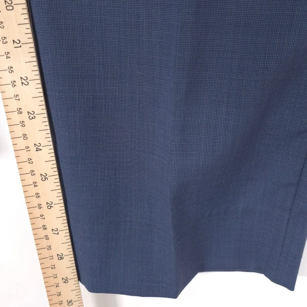 MANTONI Milan Italy Mens Suit Blazer Pants 46L Super 140S 100% Virgin Wool 38x30